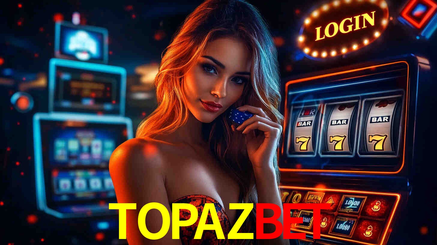 Interfaz de la app móvil TOPAZBET en un smartphone moderno