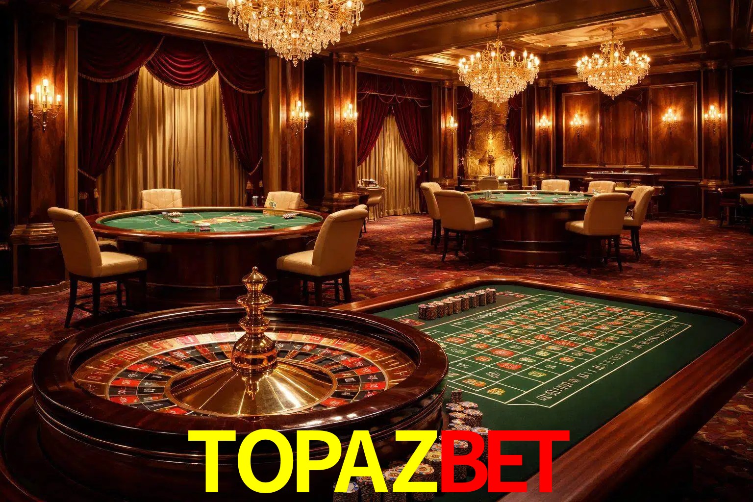 Una escena premium de mesa de casino en vivo con cartas, elementos de ruleta y un ambiente pulido de estudio de transmisión.